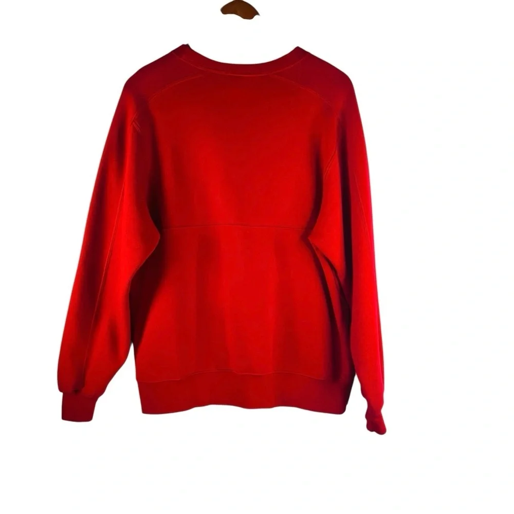 VINTAGE DISNEY WINNIE THE POOH EMBROIDERED SWEATSHIRT Red Size Small Unisex - Picture 2 of 9